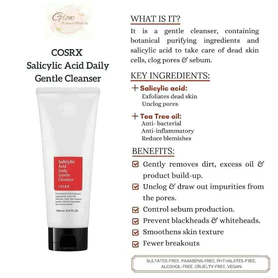 Cosrx Salicylic ClearSkin Daily Wash